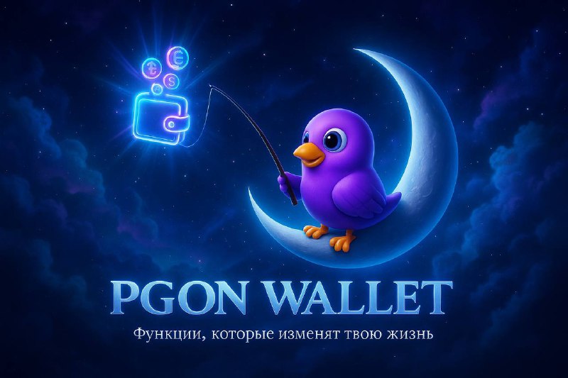 Функции PGON для удобного использования криптовалюты